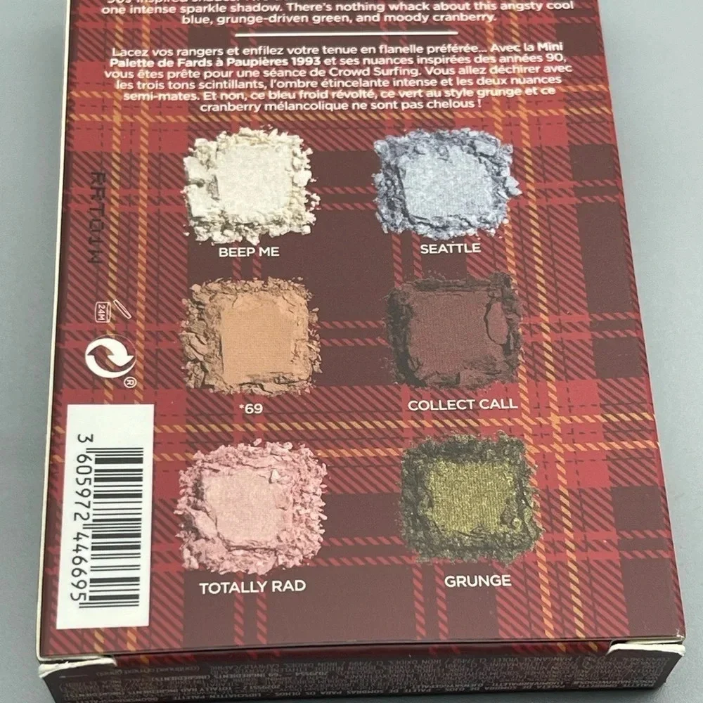🎉HP🎉 URBAN DECAY 90's Decades Mini Palette - Host Pick in Makeup!! - Picture 4 of 8